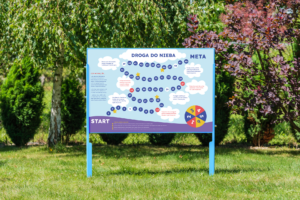 Educational Board with the Board Game